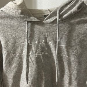 Forever 21 half sweatshirt